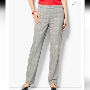The Limited Lean Bootcut Glen Plaid Pant. Sz 16w. NWTs